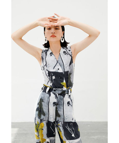 Abstract Art Tapered Pants
